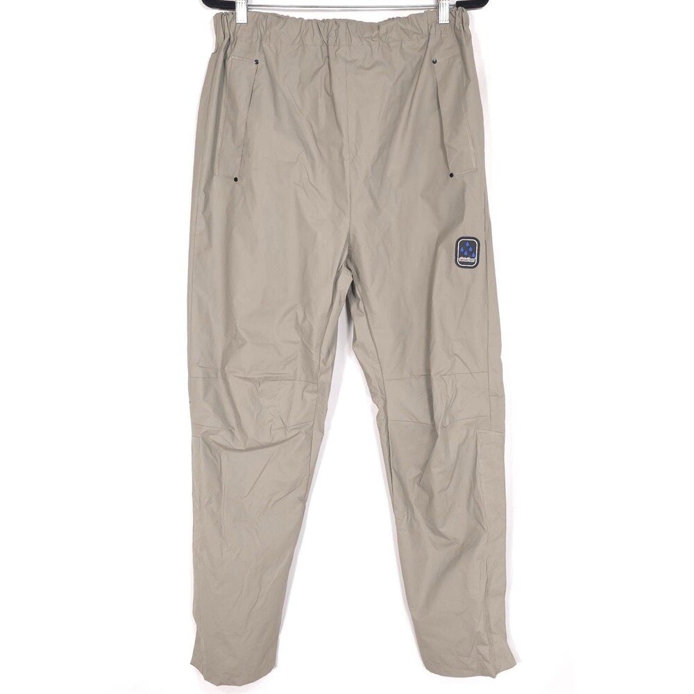 Eddie‎ Bauer Vintage Waterproof Pants Men’s MEDIUM x 30" Adjustable PVC Nylon